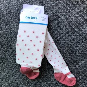 Brand new Carter’s infant tights.